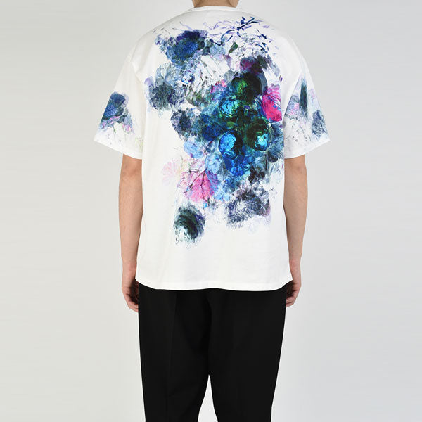 BIG T-SHIRT 30/2 T-CLOTH INKJET (FLOWER)