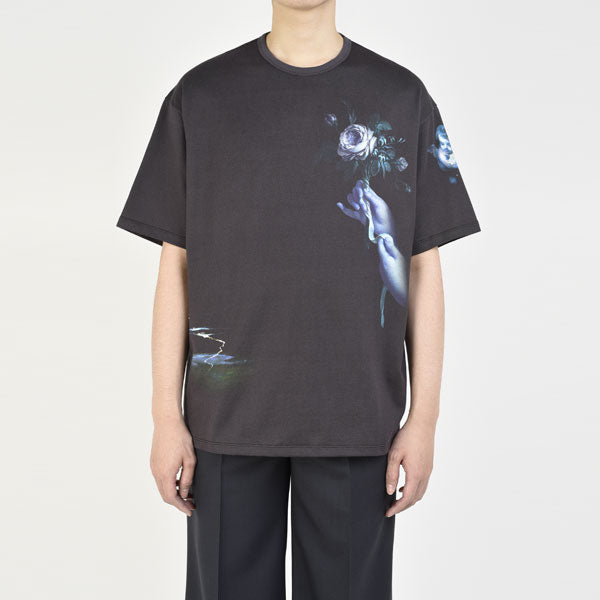 BIG T-SHIRT 30/2T-CLOTH INKJET(ROSE THUNDER ANGEL)