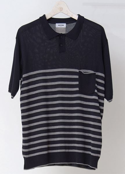 ハイゲージニット ルーズポロ