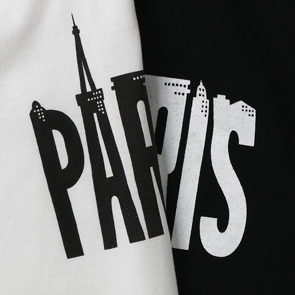 CITY LOGO PRINT TEE PARIS