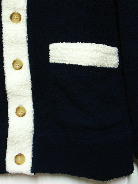 beach pile cardigan