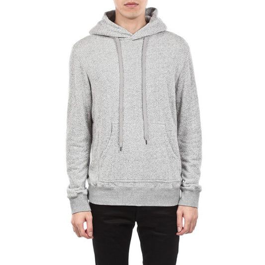  撚杢ループウィールパイル プルオーバーパーカー  