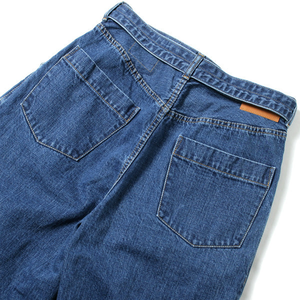 1TUCK BELT JEANS 12oz ORGANIC SELVEDGE DENIM