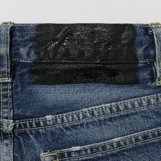  STRAIGHT 5P DENIM PANTS USED  