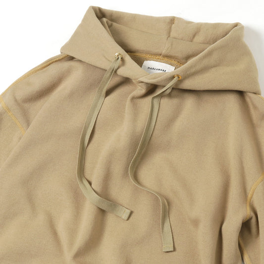  ONESIDE RAGLAN PARKA ORGANIC PERU PIMA FLEECE  