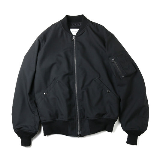  FLIGHT JACKET ORGANIC WOOL TROPICAL  