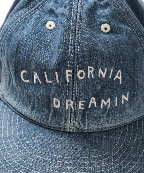 DENIM BASEBALL CAP (CALIFORNIA DREAMIN)