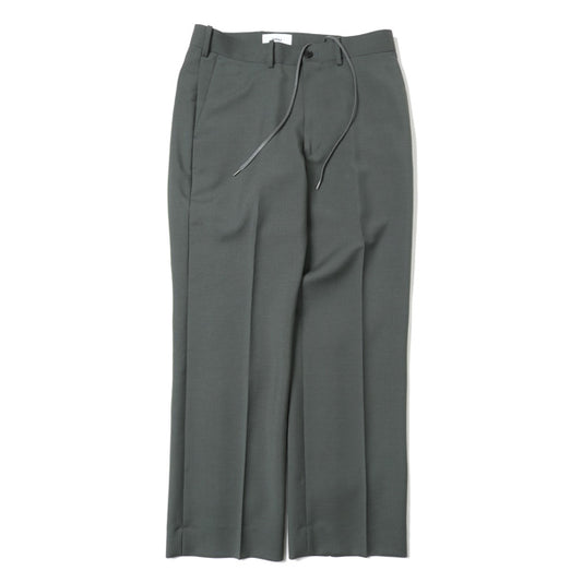  STRAIGHT FIT TROUSERS WOOL MOHAIR TROPICAL  