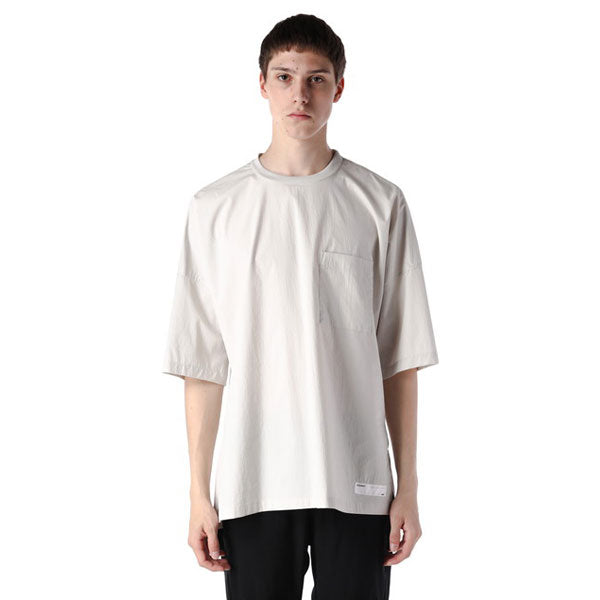 TYPEWRITER STRETCH DROP SHOULDER PULLOVER SHIRTS