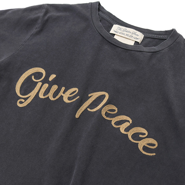 SP加工T(刺繍:give peace)