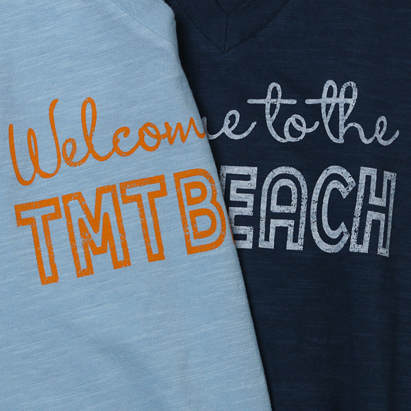 S/S SOFT TWIST JERSEY (Wellcome to the TMT BEACH)