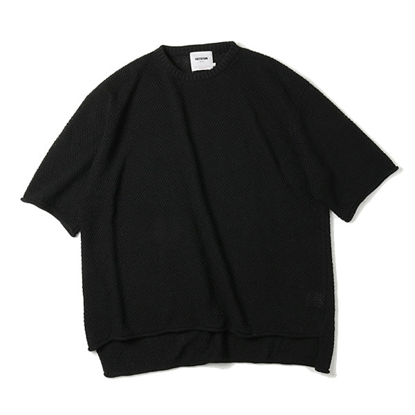 リネンカギ編み ルーズTEE