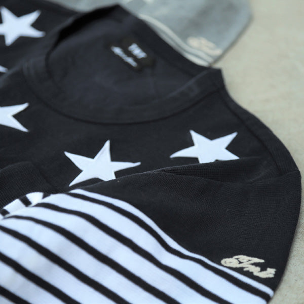 L/SL SURF KNIT STAR BORDER