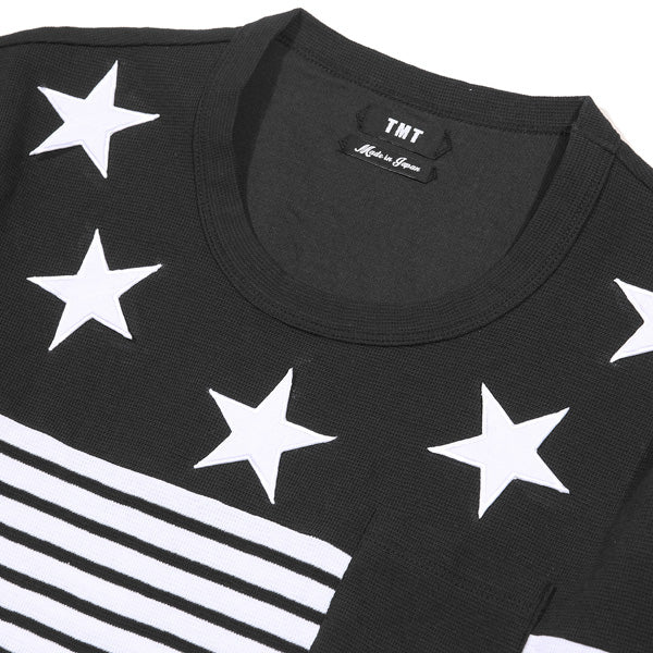 L/SL SURF KNIT STAR BORDER