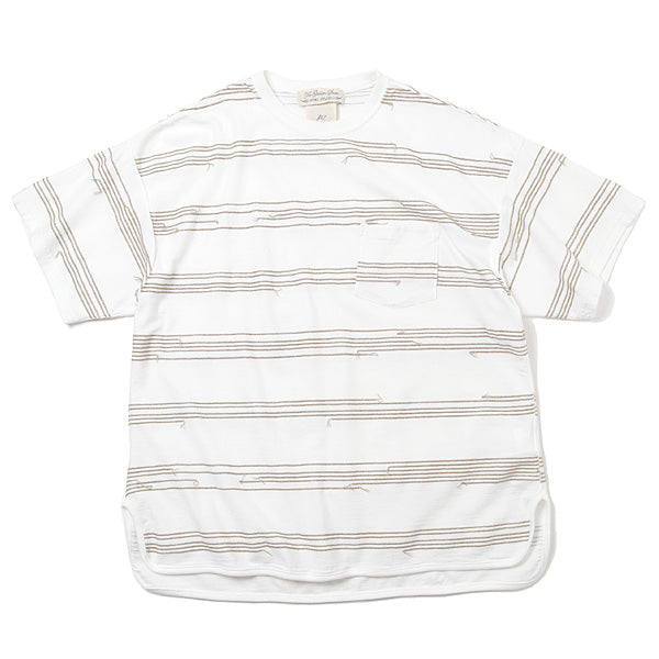 バックカットボーダーT