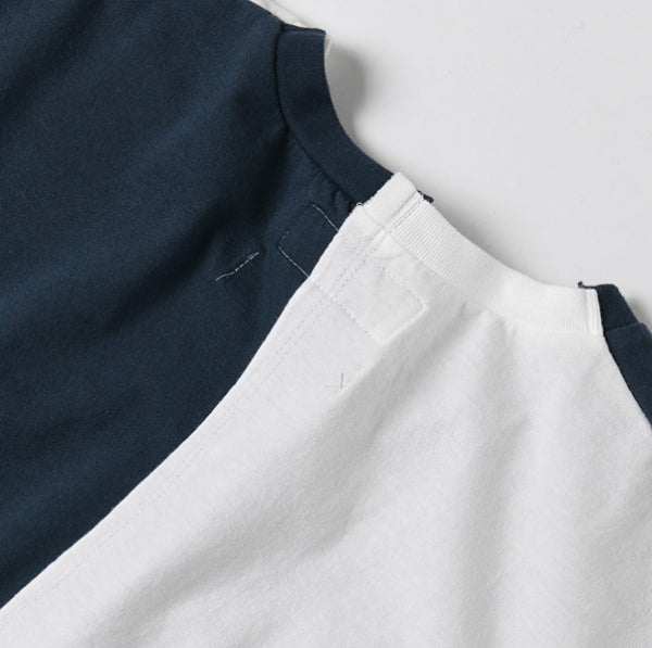 crew neck docking t-shirts (M x BURNOUT)