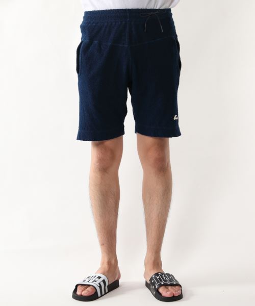 PRODUCT DYEING RANDOM PILE SHORTS