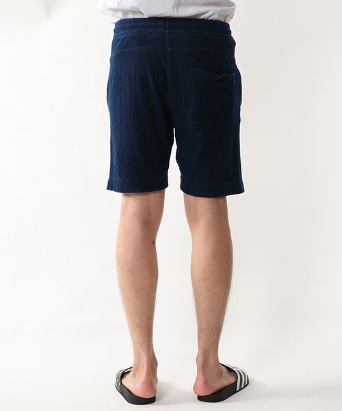PRODUCT DYEING RANDOM PILE SHORTS