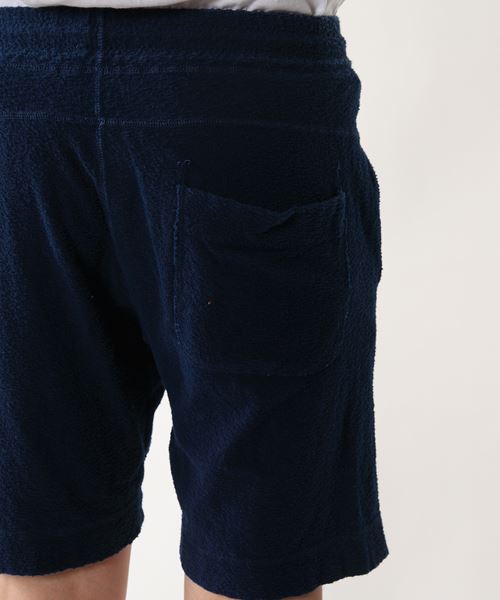 PRODUCT DYEING RANDOM PILE SHORTS