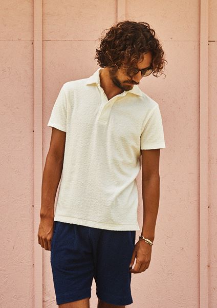 PRODUCT DYEING RANDOM PILE SHORTS