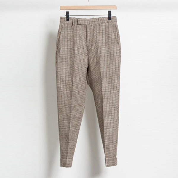 Flat Front Straight Trousers