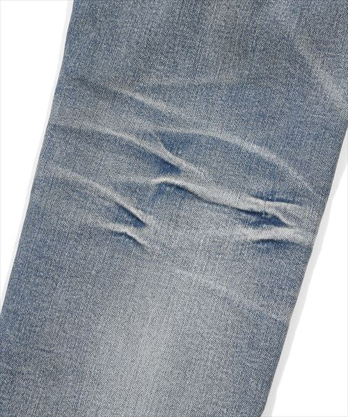 HYBRID STRETCH VINTAGE FINISH DENIM 5P TAPERED