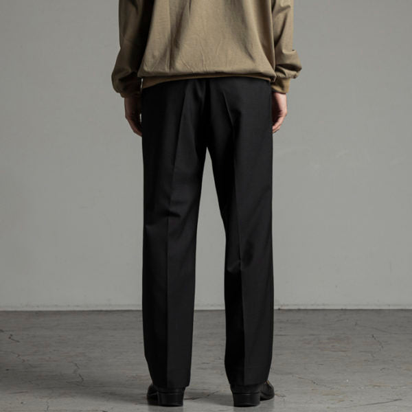 STRAIGHT FIT TROUSERS ORGANIC WOOL TROPICAL