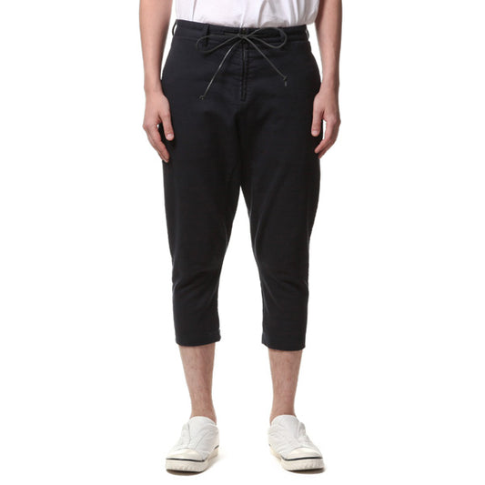  ニットライクデニム 変型サルエルパンツ  