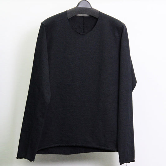  Li/Coストレッチ度詰天竺 クルーネックL/S  