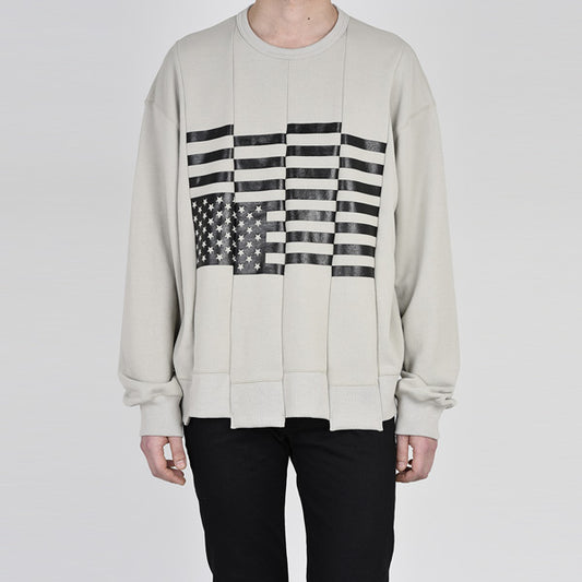  CREW NECK SWEAT RAYON LOOP BACK CLOTH  