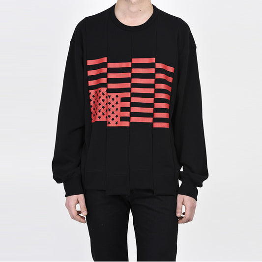  CREW NECK SWEAT RAYON LOOP BACK CLOTH  