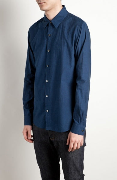  60/-シャンブレーローン レギュラーシャツL/S  