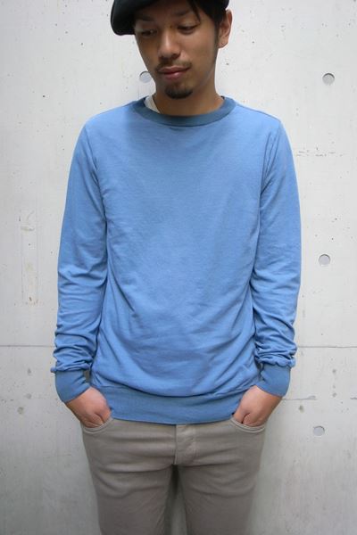 CoLiスーピマサイロスパン天竺 クルーネックL/S