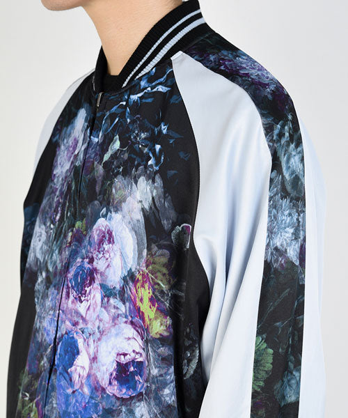 R/C SATIN REVERSIBLE BLOUSON