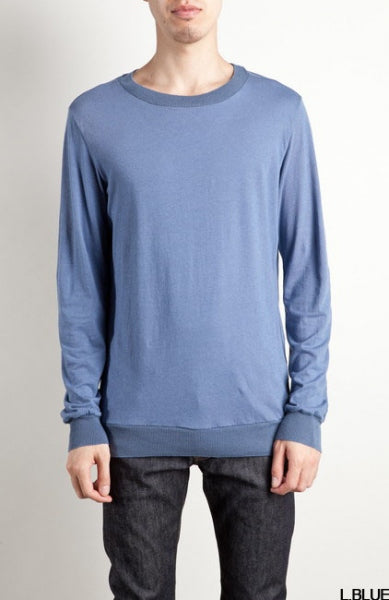 CoLiスーピマサイロスパン天竺 クルーネックL/S