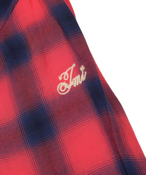 RAYON TWILL OMBRE CHECK SHIRTS
