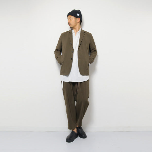 Cu/Ry/Raピンストライプ カシュクールL/S 2WAYシャツ