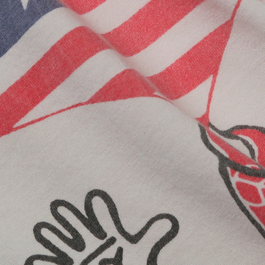  ロングウォッシュ加工T(ハート)  