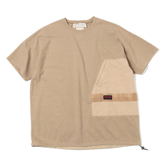  16/-天竺ブリーフィング半袖T B  