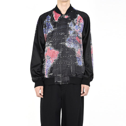  R/C SATIN REVERSIBLE BLOUSON  