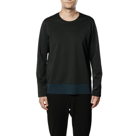  マットストレッチジャージ クルーネックL/S  