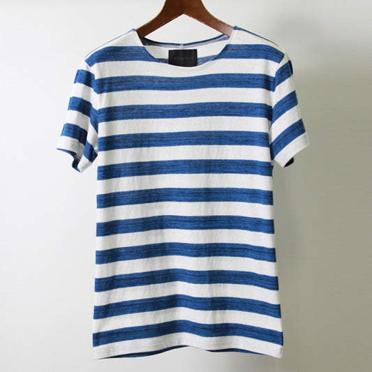  SPECK DYEING BORDER TEE  