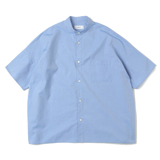  WIDE FIT BAND COLLAR SHIRT  