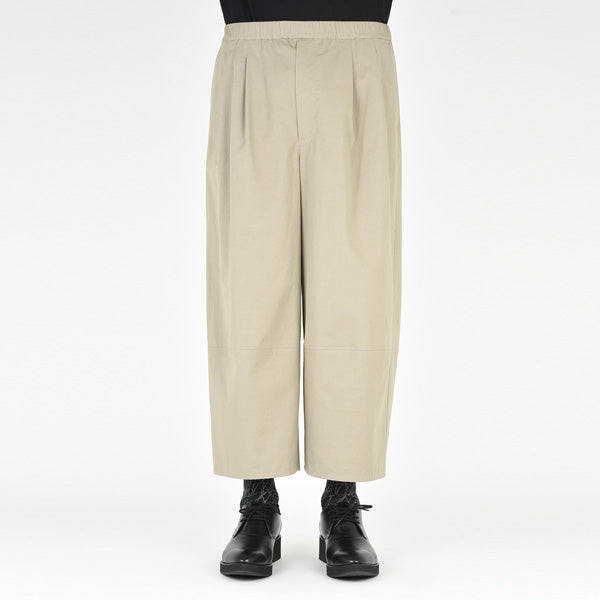 2TUCK CROPPED HIGH COUNT TWILL