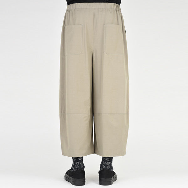 2TUCK CROPPED HIGH COUNT TWILL