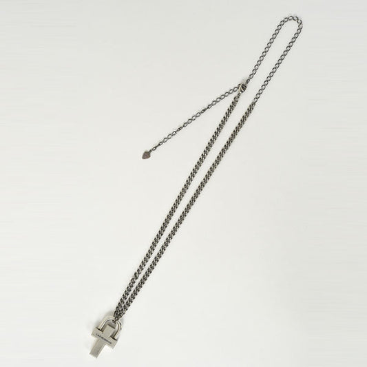  PADLOCK CROSS NECKLACE  