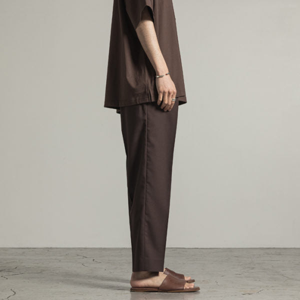 MARKAWARE(マーカウェア) - FRONT PLEATS PEGTOP ORGANIC WOOL 