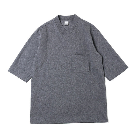  ONE SIDE RAGLAN V NECK Tee H/S  