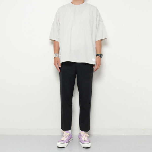 TYPEWRITER STRETCH DROP SHOULDER PULLOVER SHIRTS
