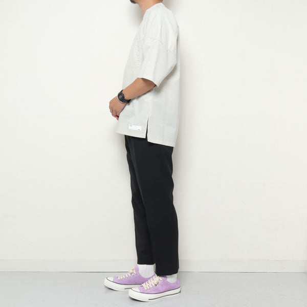 TYPEWRITER STRETCH DROP SHOULDER PULLOVER SHIRTS